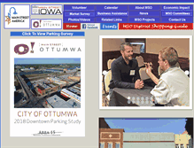 Tablet Screenshot of mainstreetottumwa.com